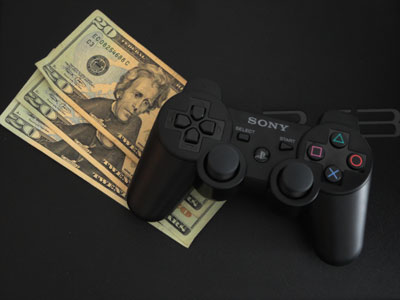 Geld Spiel Playstation